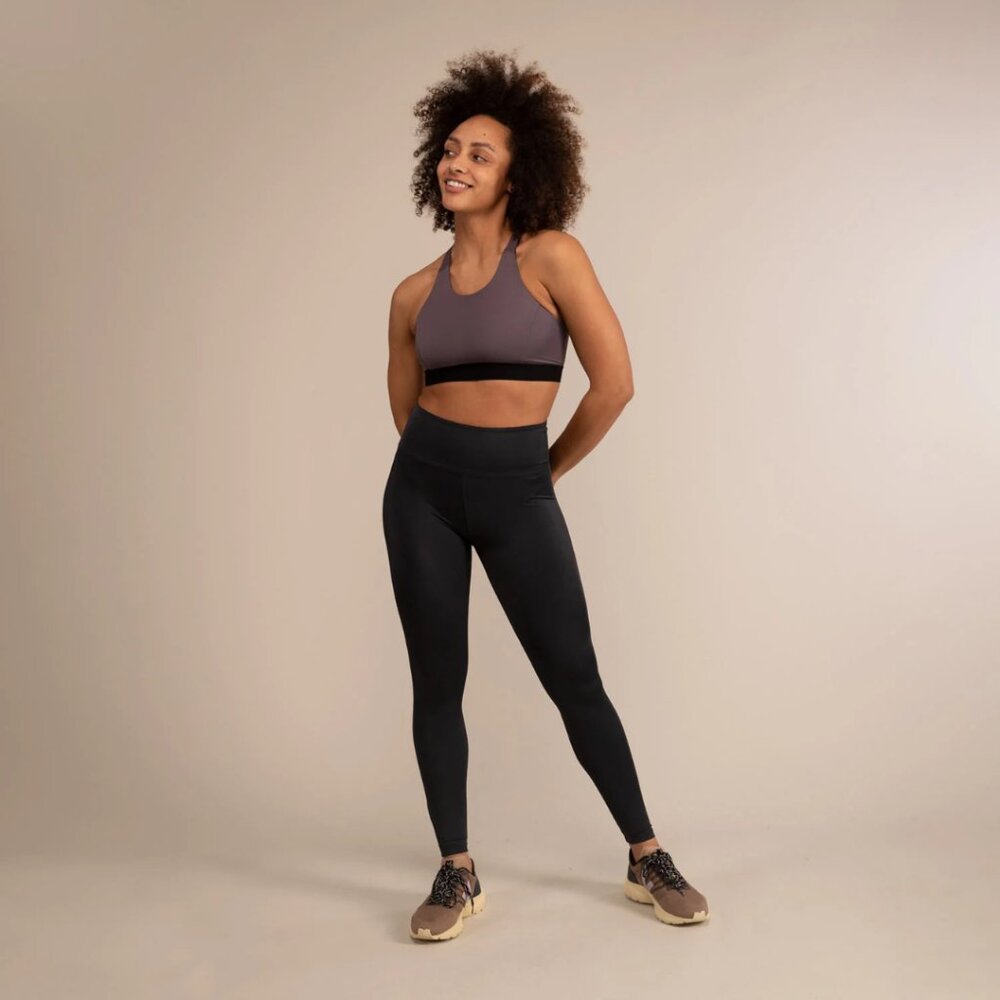 Titan Black Recycled Leggings